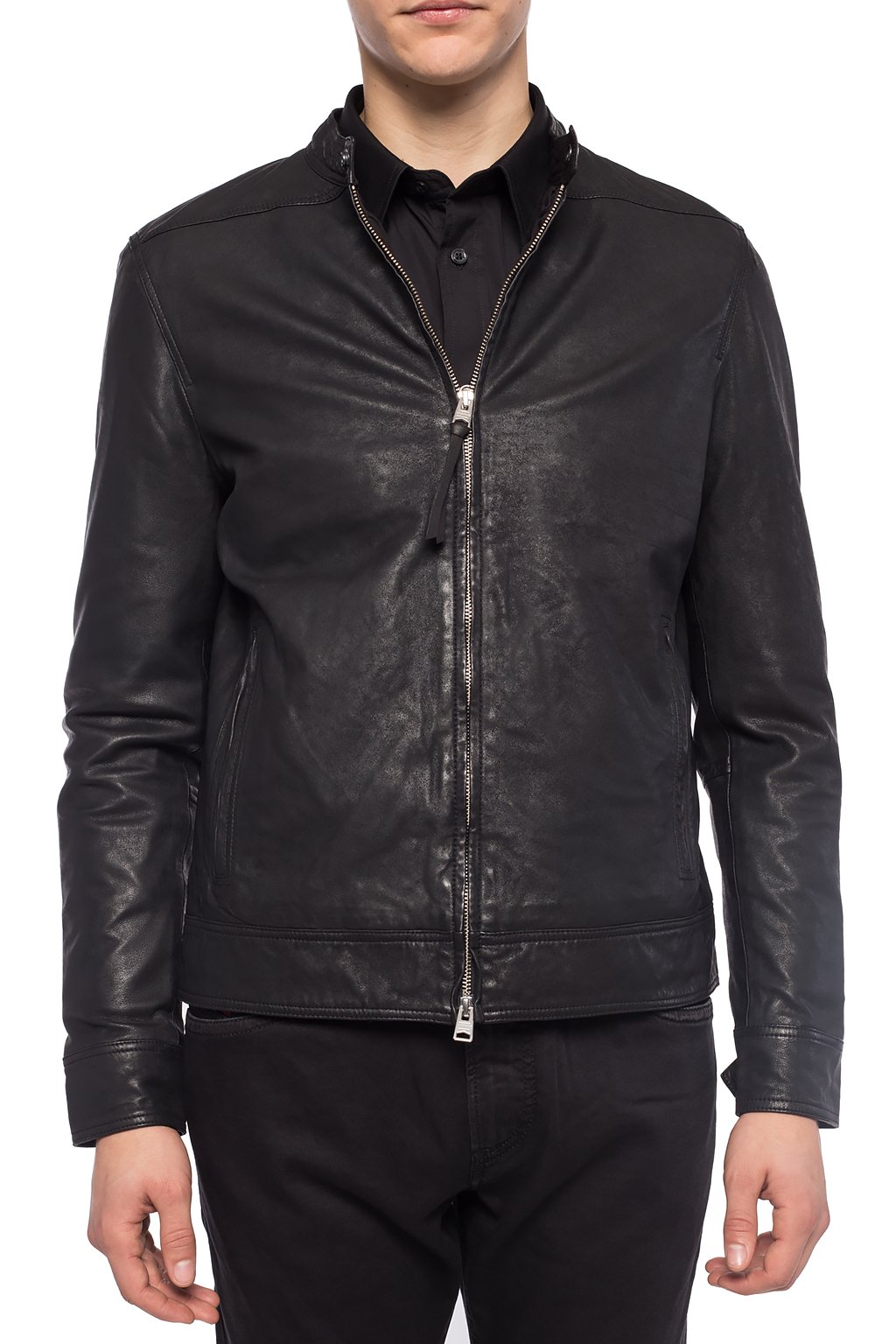 AllSaints 'Colt' leather jacket | Men's Clothing | Vitkac